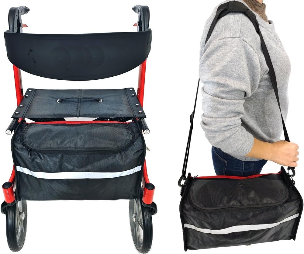 10266 Nitro rollator walker bag,Shoulder Bag,Replacement Bag for Nitro Alumin...