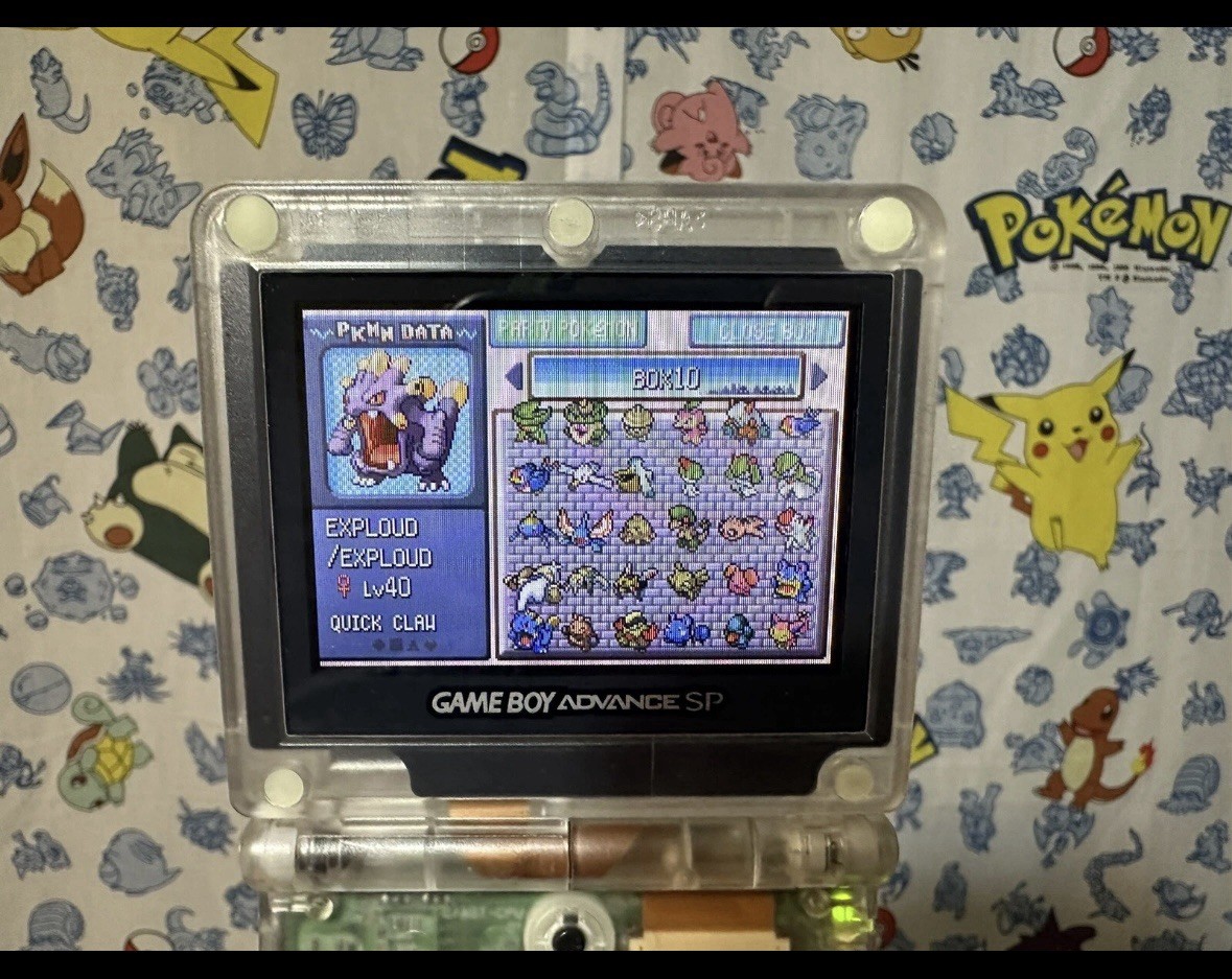 NO GAME Included Pokemon All 386 Shiny Custom Save File Service Max Money Items