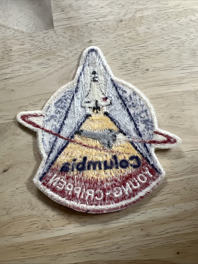 SPACE SHUTTLE COLUMBIA STS-1 Commemorative Sew-On Patch