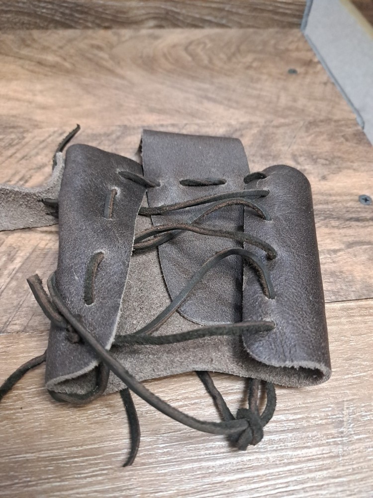 Nice Leather Lace Up No Drill Muzzleloader Sling, Fits TC Hawken