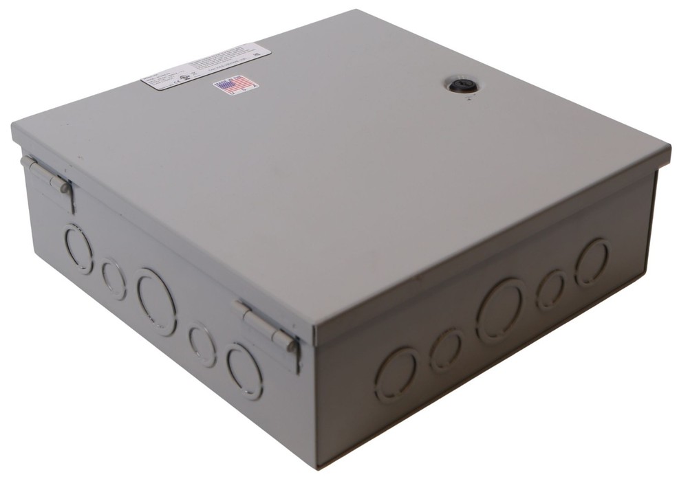 IP-based control panel with poe splitter