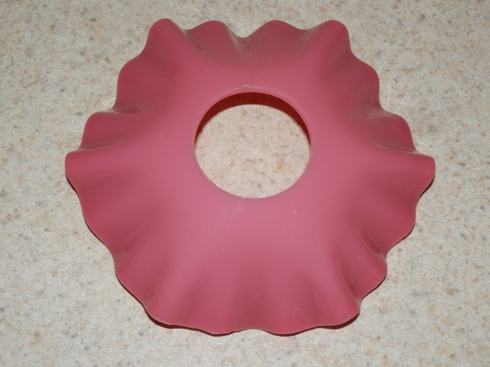 SET 4 CANDLESTICK RUFFLED CANDLE CUPS 4" CANDLE ACCESSORIES