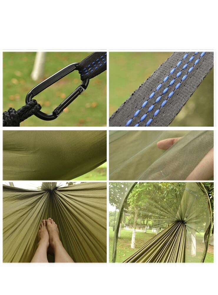 Lightweight Portable Foldable Double Hammock Tent with...