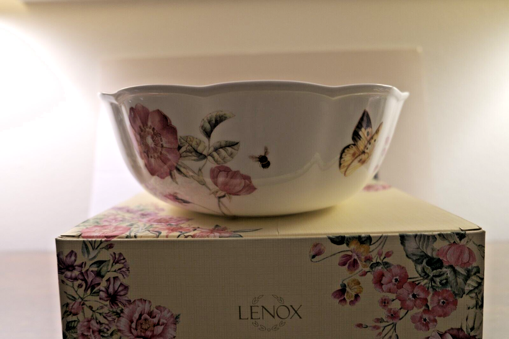 Lenox Butterfly Meadow Bloom Serving Bowl