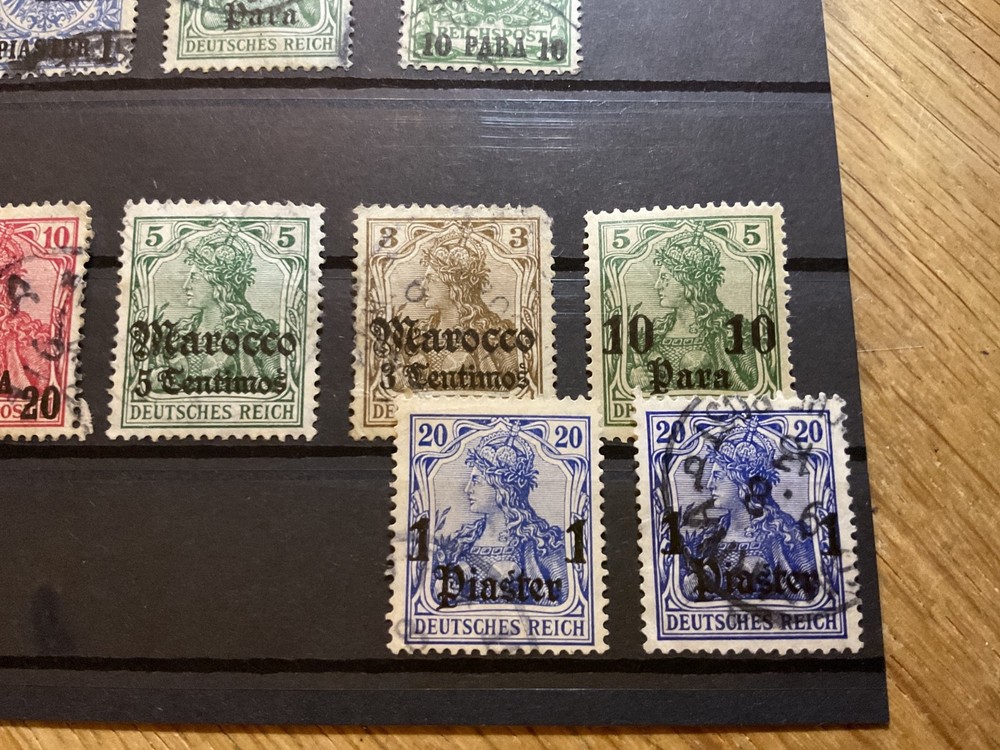 Germany colonies used stamps B2754