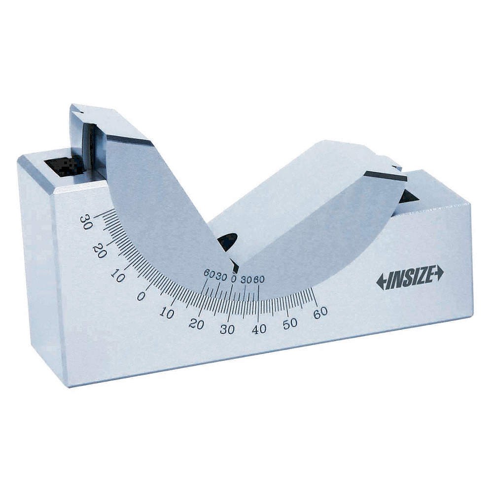 INSIZE  Adj. Angle Block,Hardened Steel 463C17