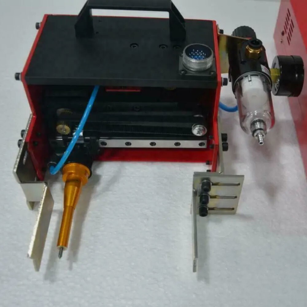 Pneumatic Dot Peen Marking Machine Chassis Number VIN Code Marking 100*20mm
