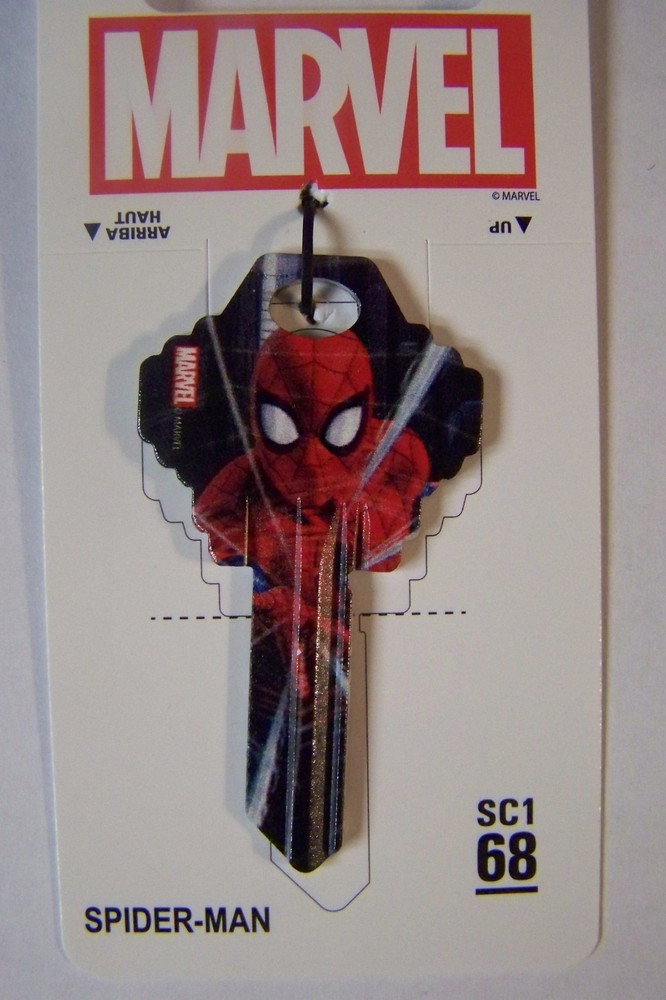 Spiderman Marvel  Schlage SC1 house key blank