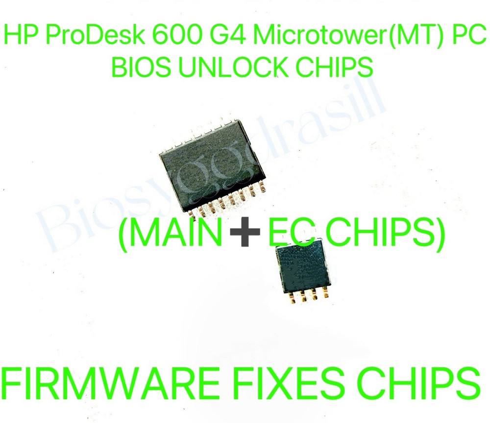 HP ProDesk 600 G4 Microtower(MT) PC, ADMIN NO PASSWORD FIRMWARE FIXES BIOS CHIP