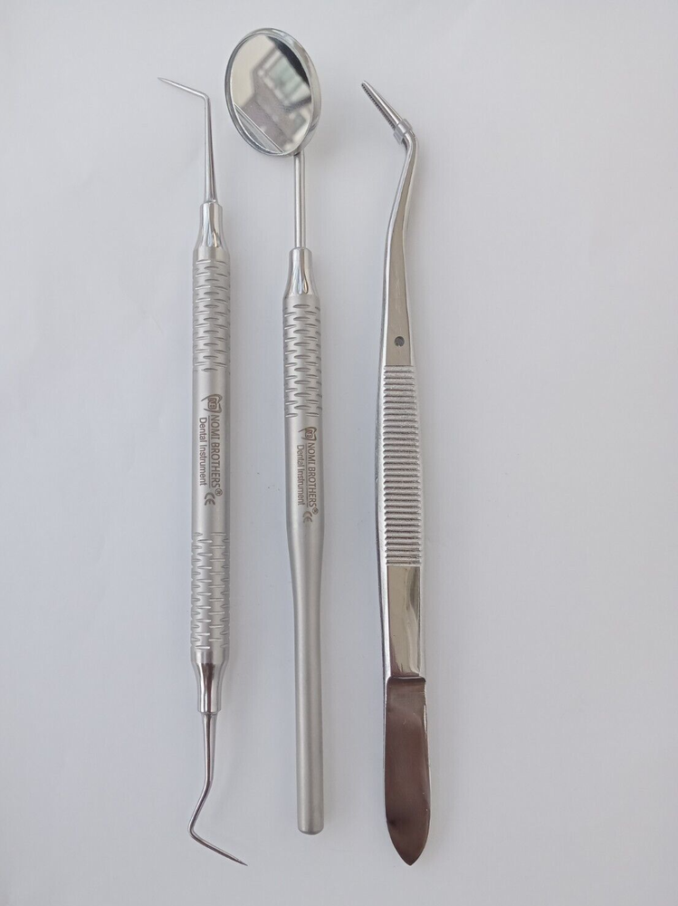 Dental Examination Set Basic Diagnostic Kit Hollow Handle