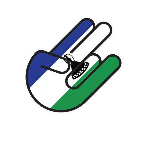 Lesotho Shocker Sticker Decal