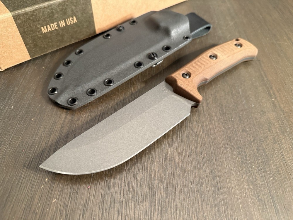 Schwarz Lost Trail 5 (LT5) Fixed Blade (tungsten Blade)