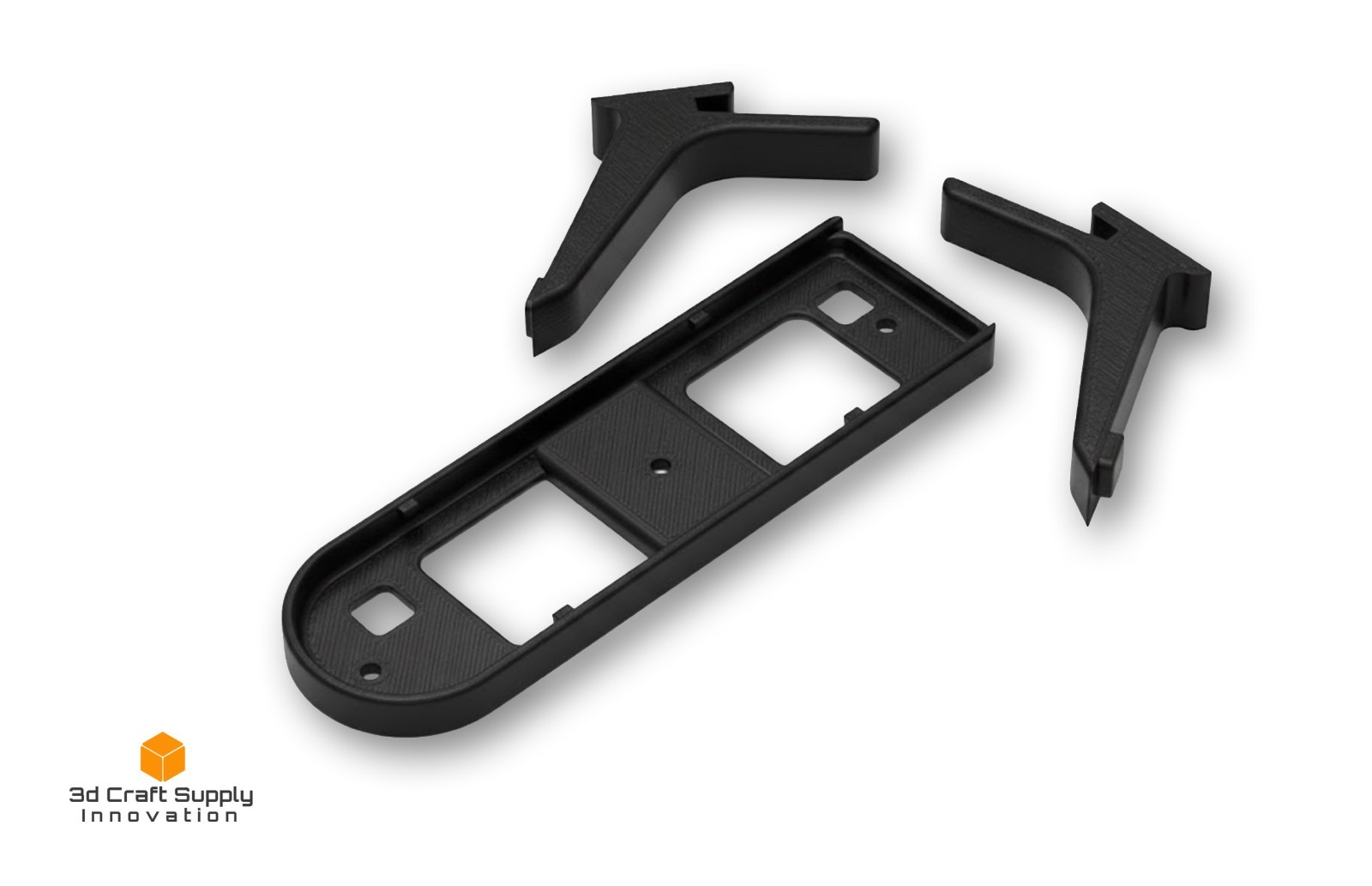 Universal head unit holder, wall mount for Yaesu FT-857 Radio, under-dash mount