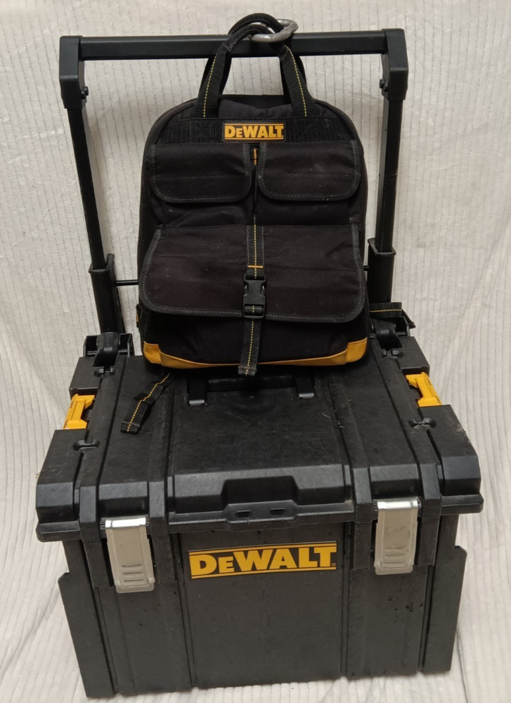 DeWalt Toughsystem Modular Cordless Tools Toolbox Backpack Contractors Combo Set