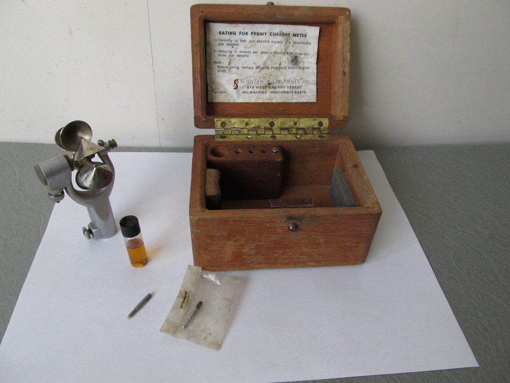 Vintage Scientific Instruments Pygmy Water Flow Current Meter