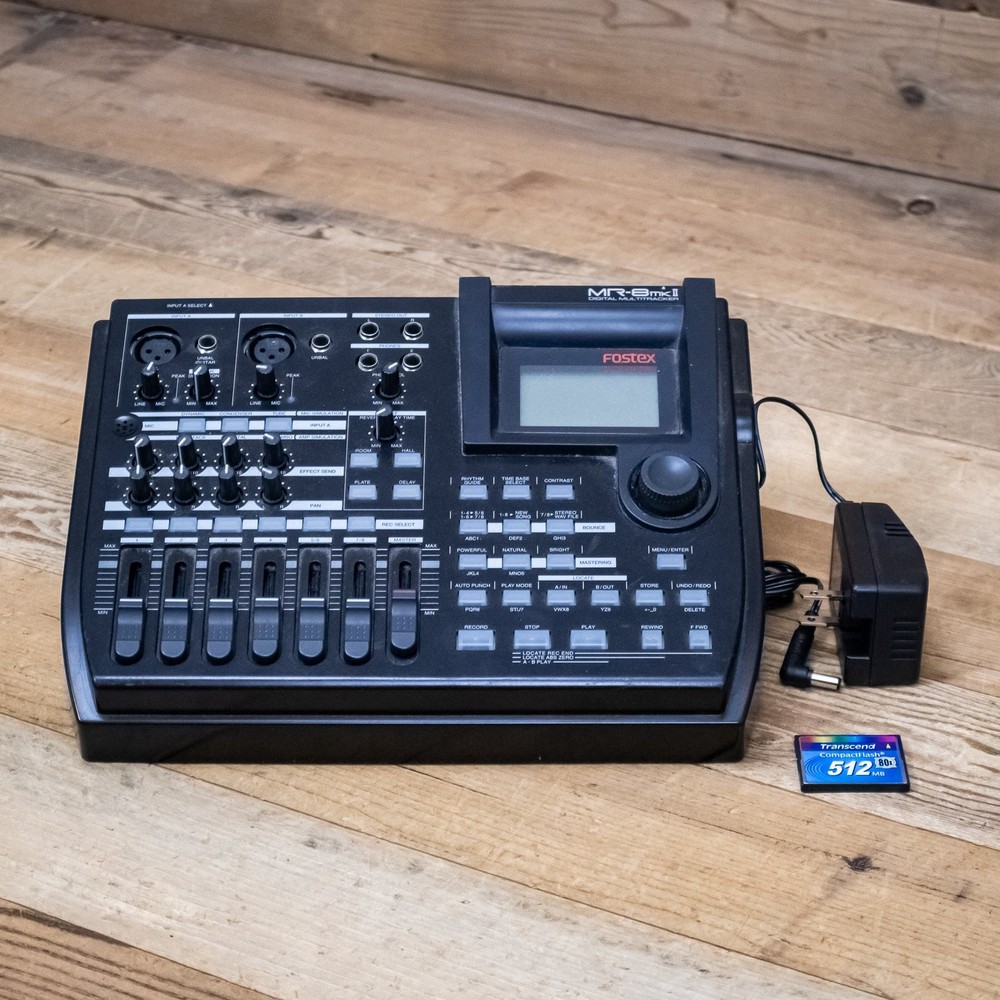 Fostex MR8 MKII Digital Multitrack Recorder MR-8 MK2 Studio Multitracker U269796