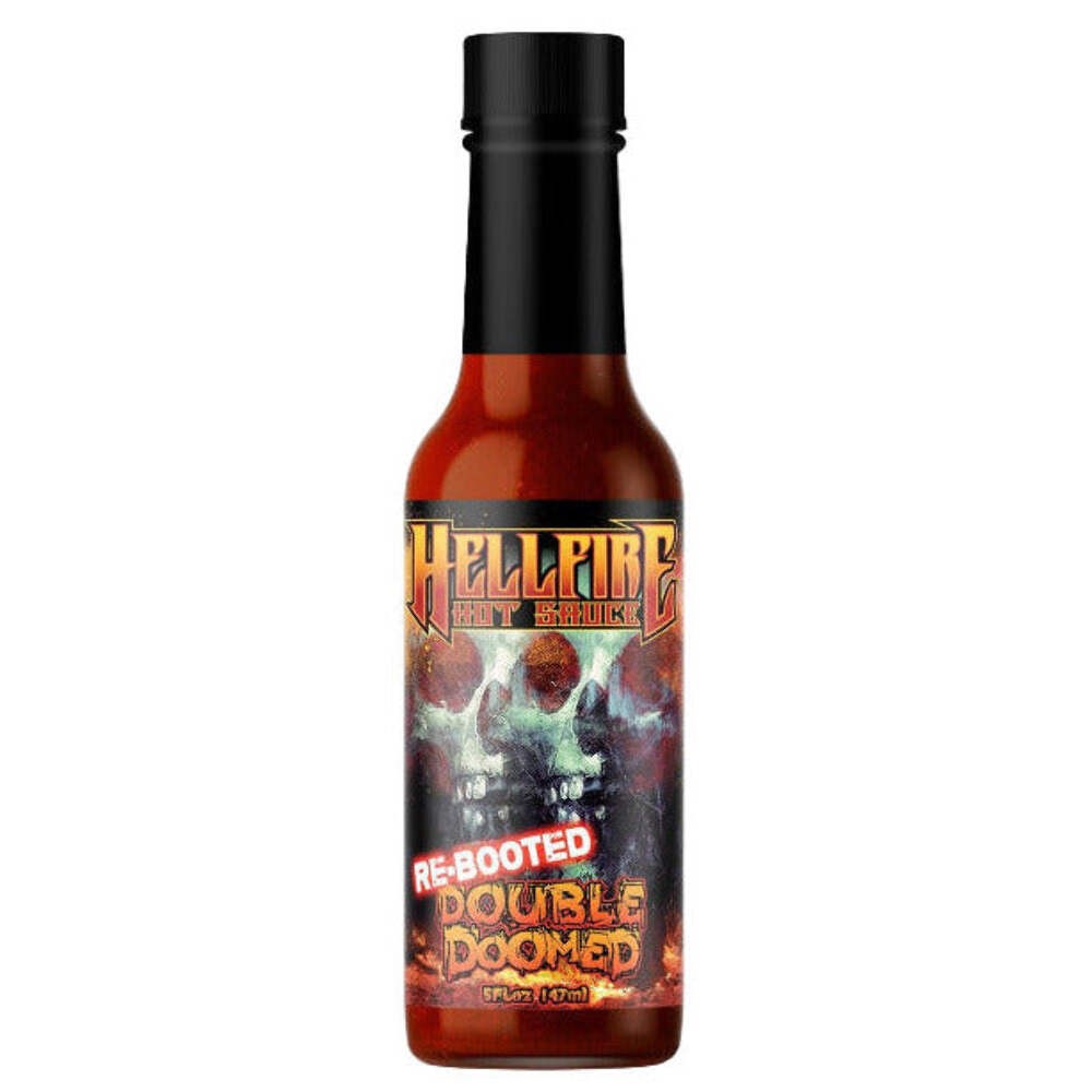 Hellfire Re-Booted Double Doomed Hot Sauce