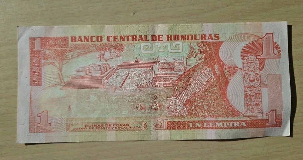 1997 Honduras 1 Lempira Note