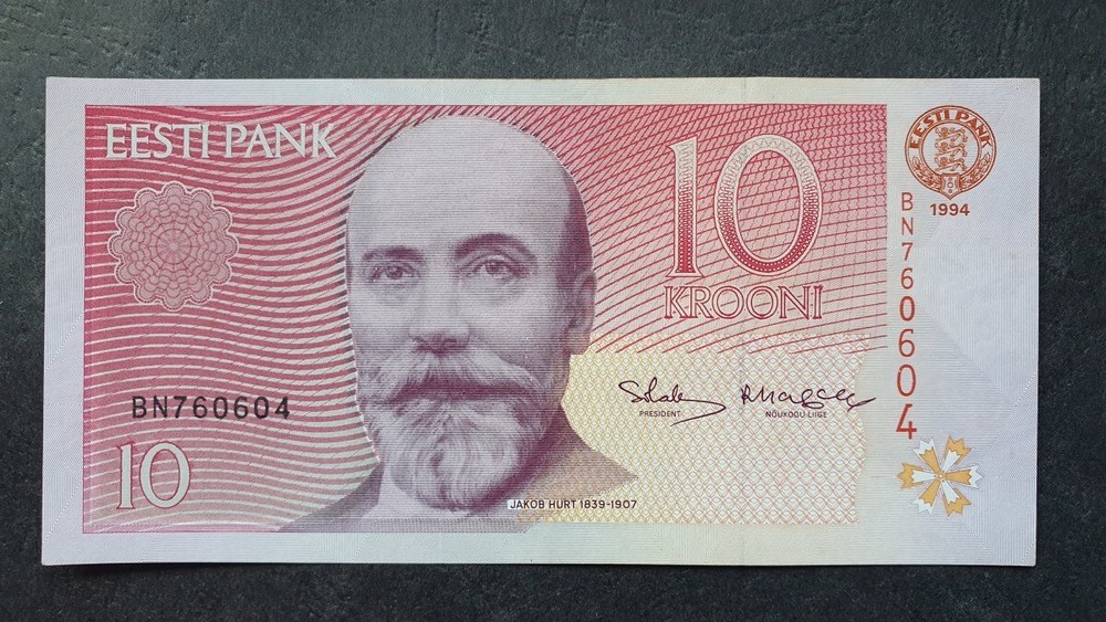 ESTONIA 10 krooni 1994 BB