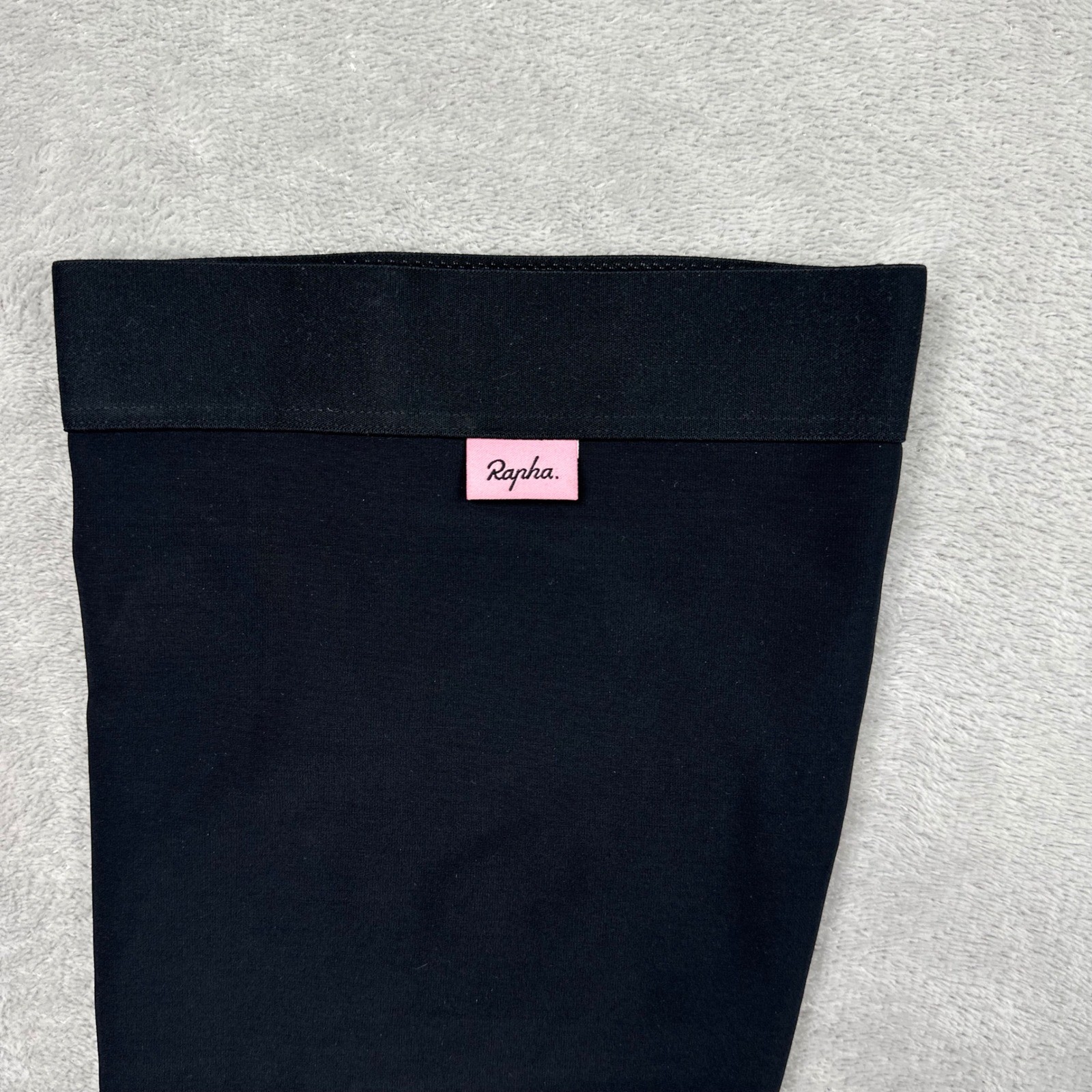 Rapha Thermal Leg Warmers Size Medium Black Cycling Fleece Lined Grippers Biking