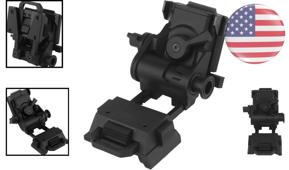 L4G24 Night Vision Goggle Mount - Foldable, Lightweight & Quick Release Design