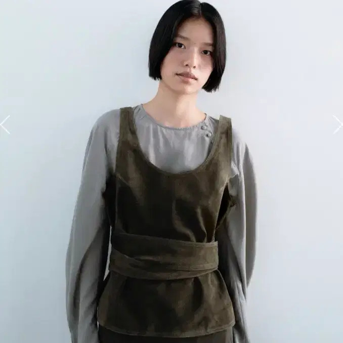 Monoha Dusty Suede Apron - Custom Request