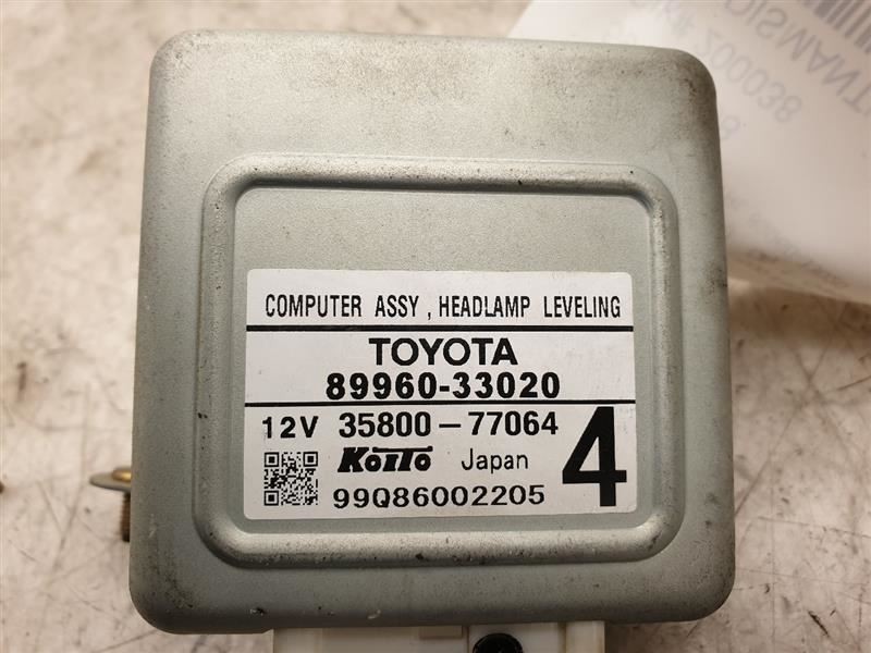 00-01 LEXUS ES300 HEADLAMP LEVELING CONTROL MODULE ECM ASSEMBLY