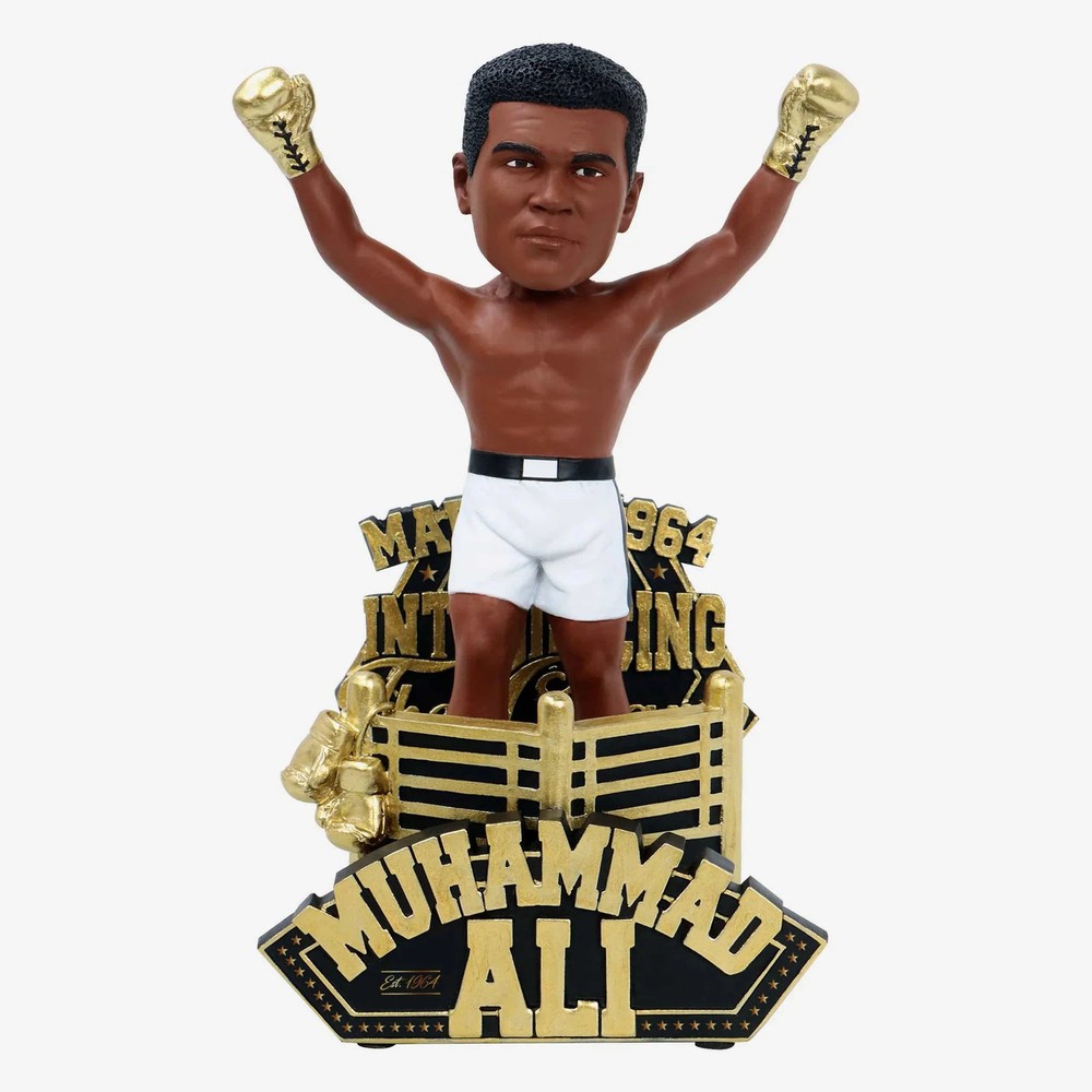 Muhammad Ali Cassius Clay Jr. Becomes Muhammad Ali Bobblehead