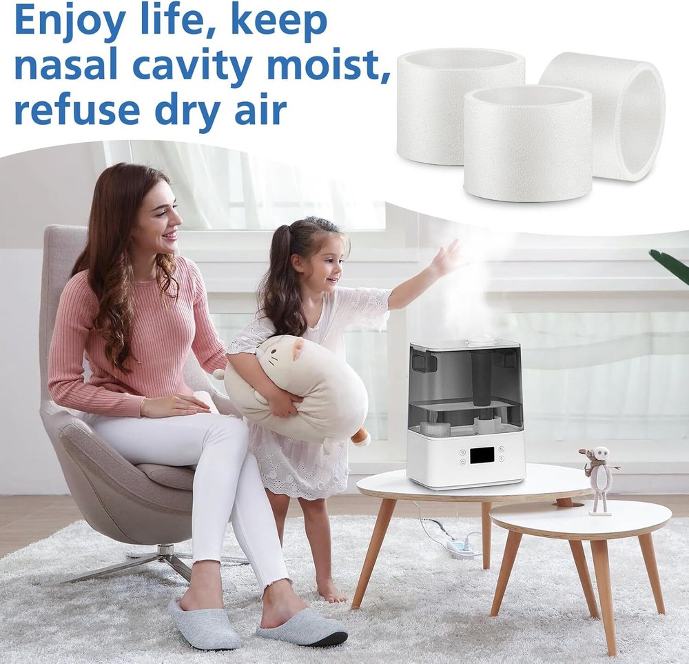 30 Pack Humidifier Replacement Filter Compatible with LEVOIT Dual150, Dual200