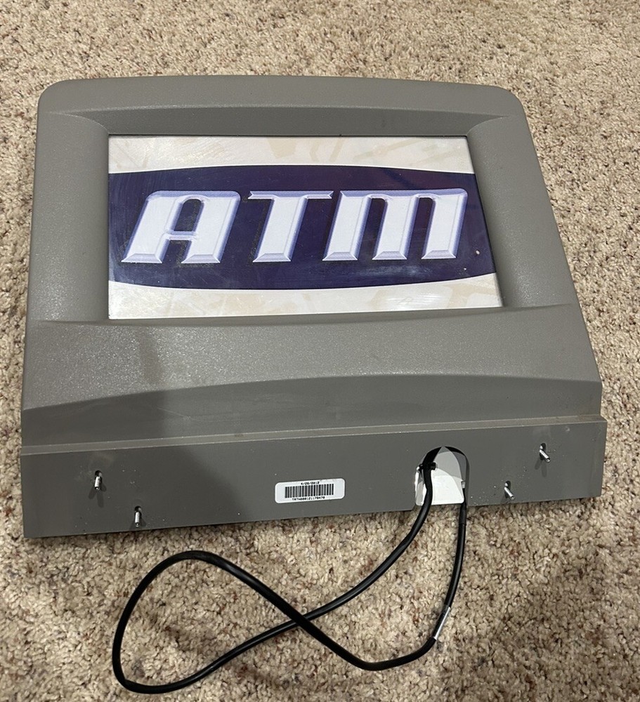 TRITON ATM MACHINE LIGHTED TOPPER Double Sided