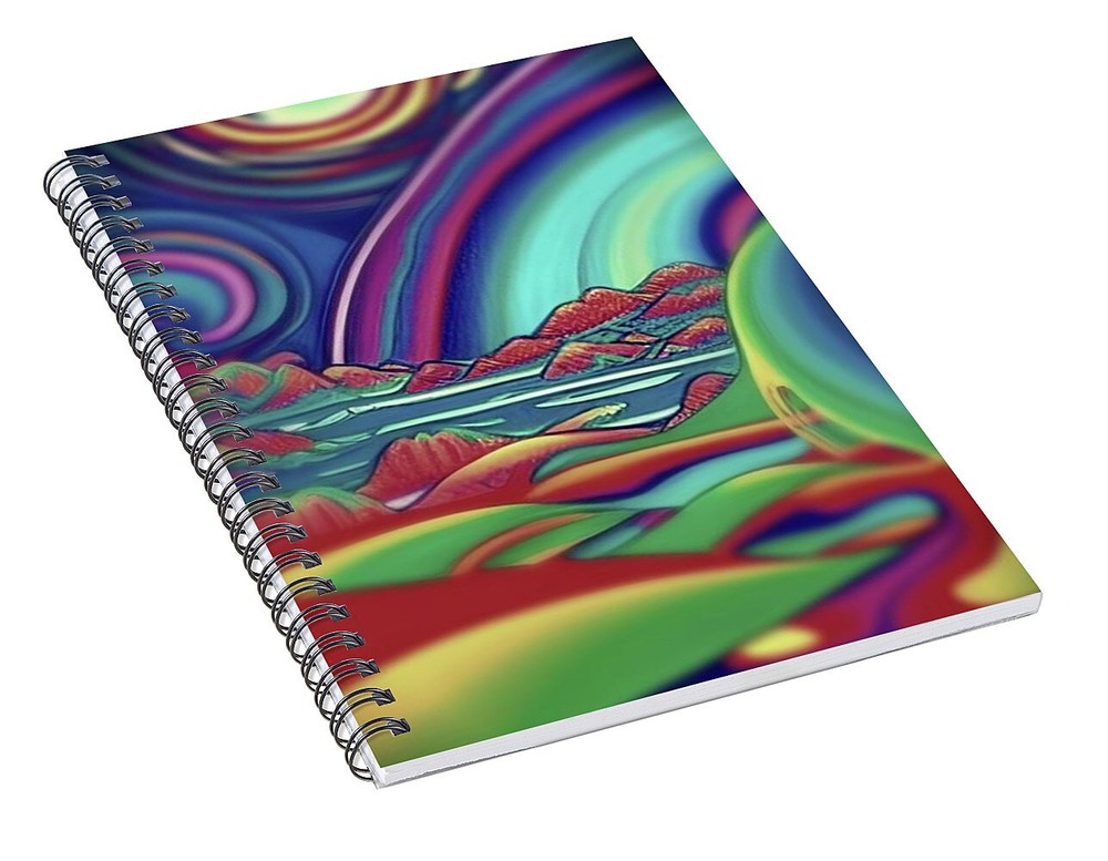 Planet V88Z Spiral Notebook Blank Notebook l Lined Journal l 6 x 8 Notebook
