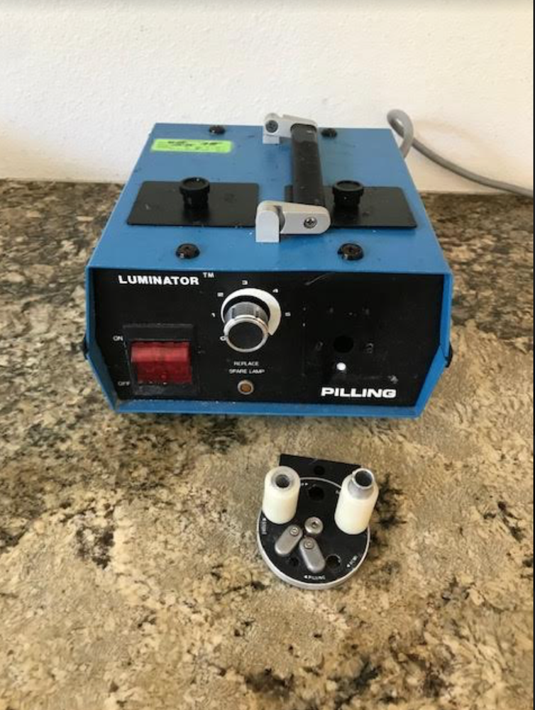 Pilling 52-1211 Illuminator Fiber Optic Light Source 120V 1.7A