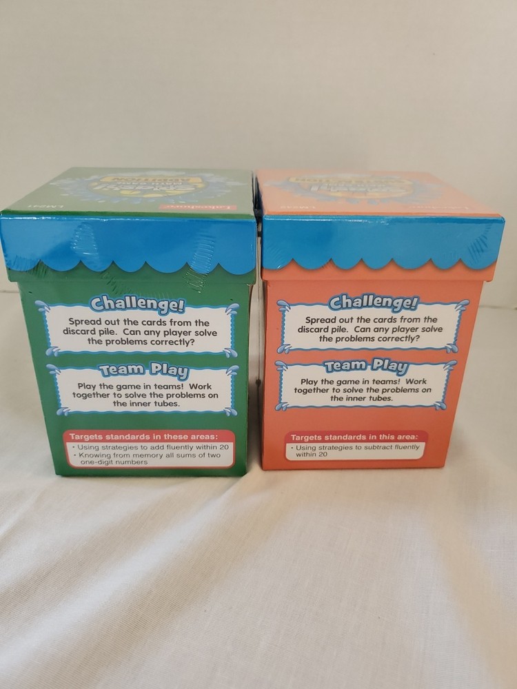 New Splash Subtraction and Addition Math Game Grades 1-2
