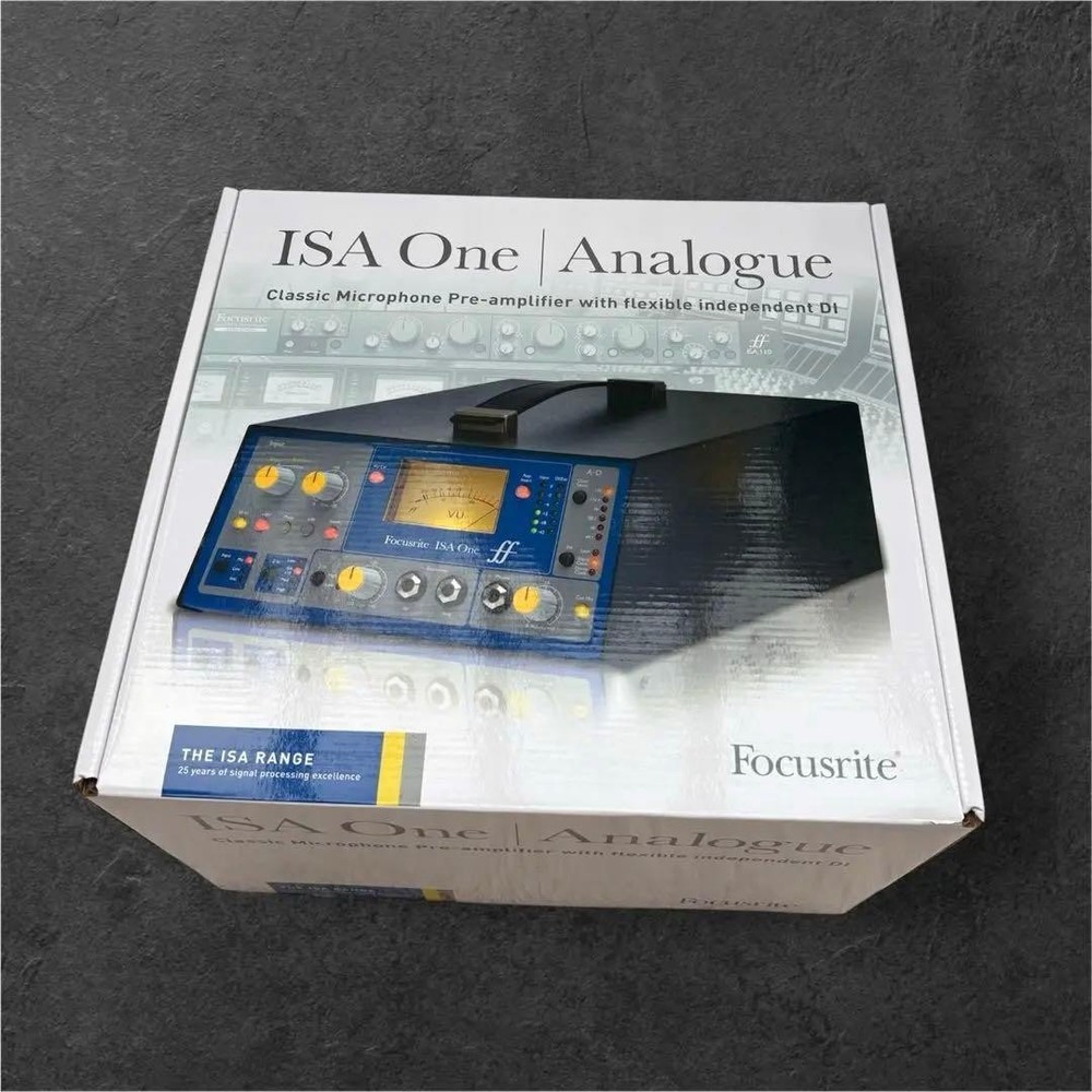Focusrite ISA One Mic Preamp DI Streaming