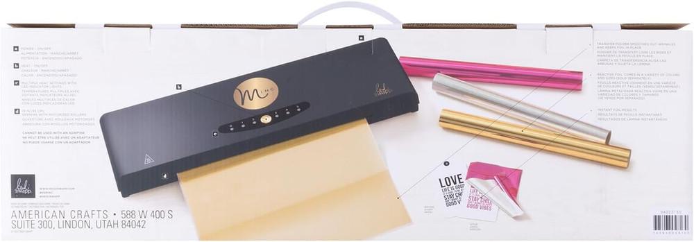 Heidi Swap Minc Foil Applicator Machine & Starter Kit-Black