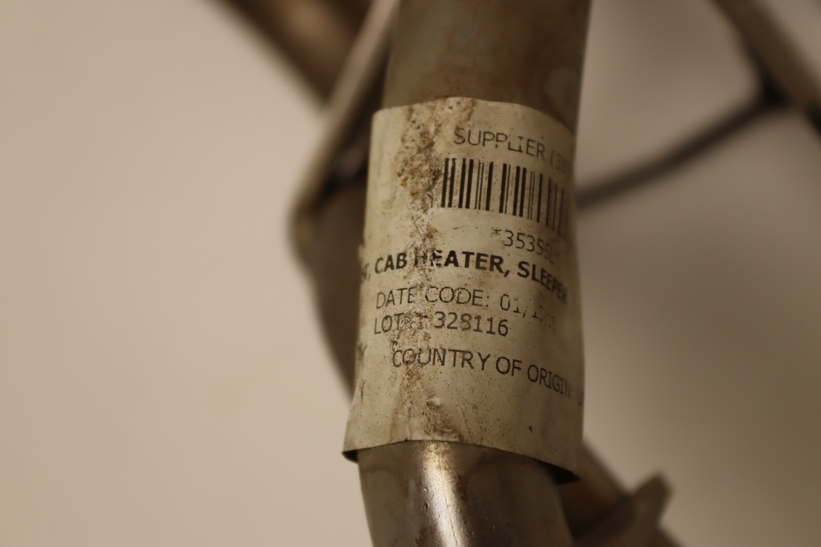 2019-2023 VOLVO VNL 760 860 D13 CAB A/C HEATER SLEEPER PIPE HOSE 84708590 OEM