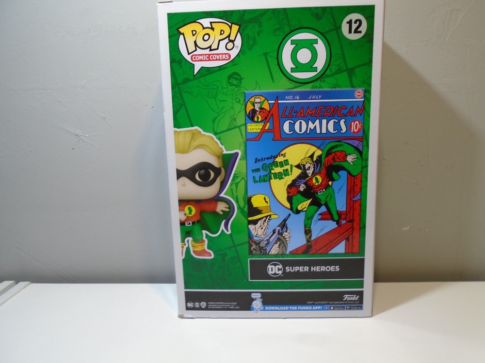 FUNKO POP! DC COMIC COVERS GREEN LANTERN FIGURE NIB (ML334)