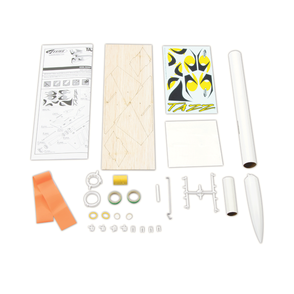 Estes Flying Model Rocket Kit Tazz EST 7282