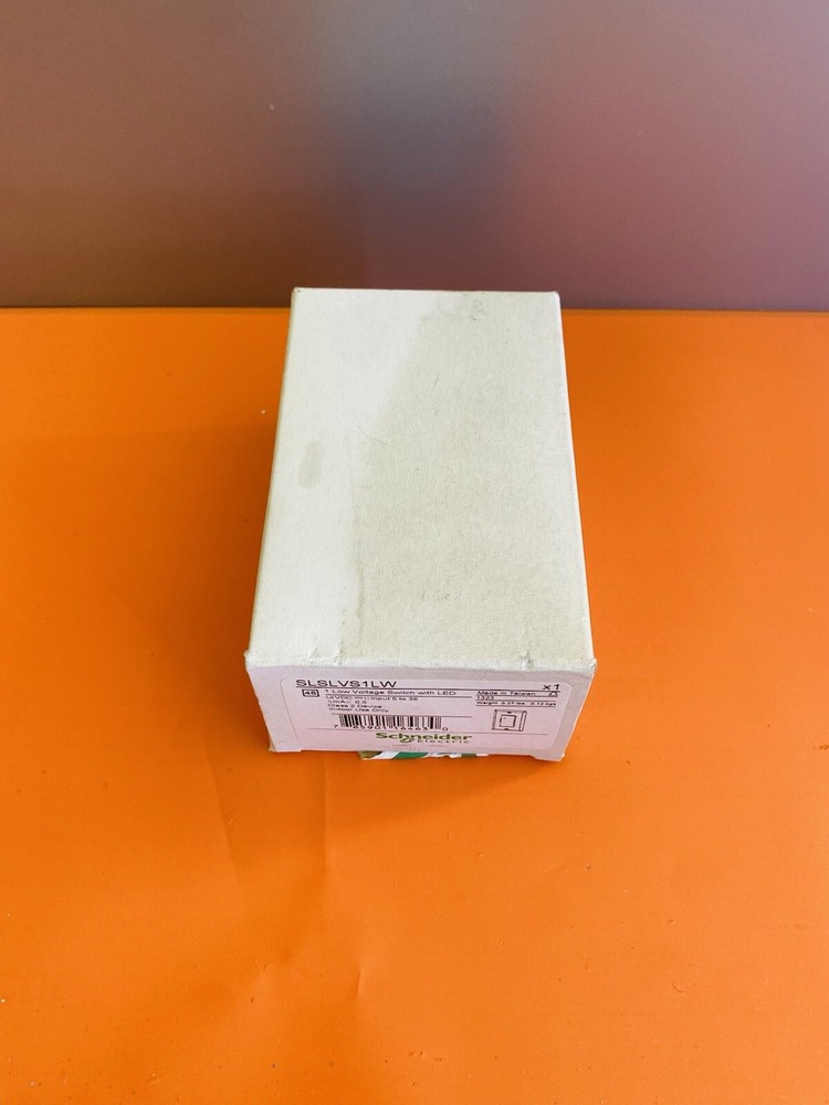 Schneider SLSLVS1LW Low Voltage Switch With Led