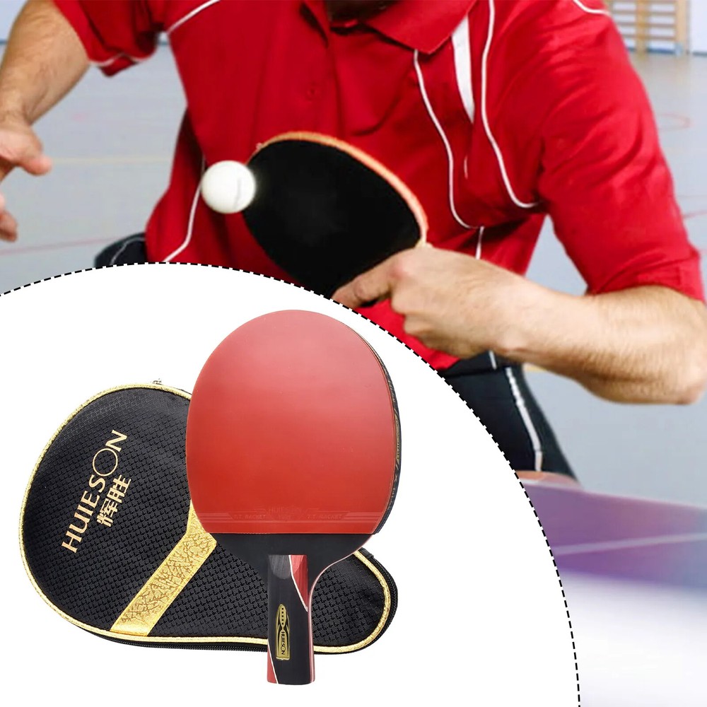 1pcs Single Professional Training Carbon Table Tennis Bat Racket Competition