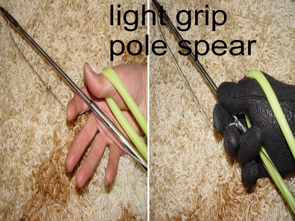 Slip Tip for Pole Spear 6mm Threading 13" with steel cable