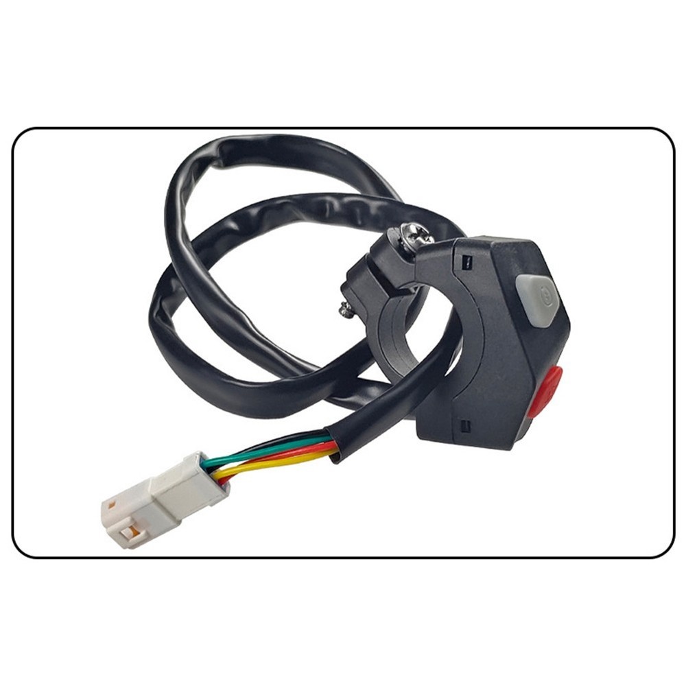 Robust Construction Motorcycle Handlebar Switch with Fog Light Control