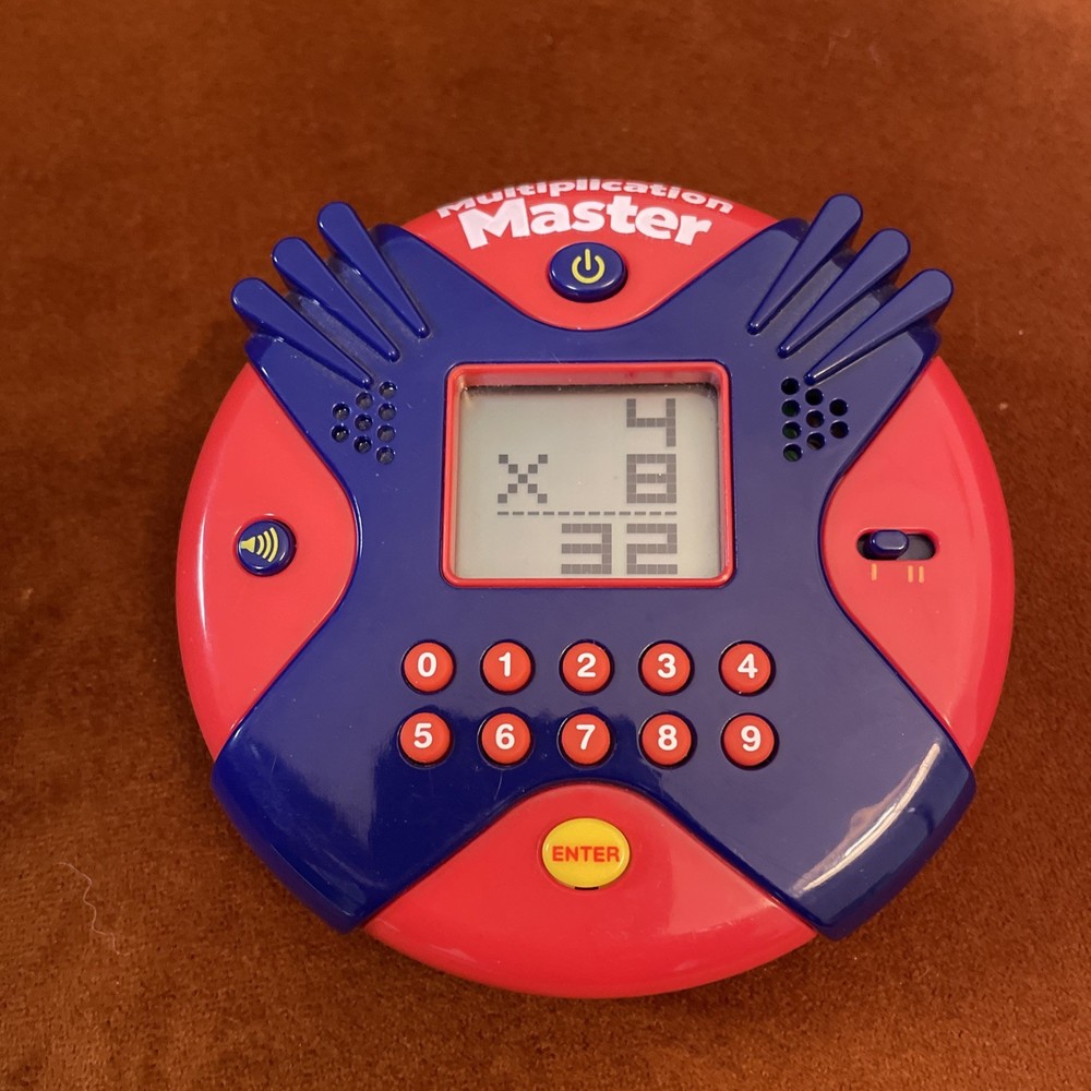 Multiplication Master Learning Resources Electronic Handheld Math WORKS