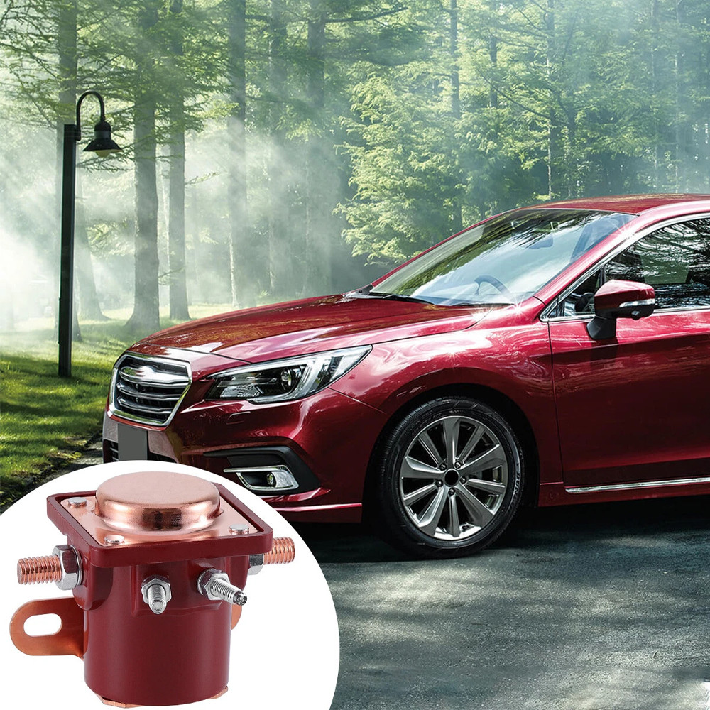 12V Heavy Duty Solenoid Relay Red Fits For Ford Starter Car Truck SW3 SNL135 A++