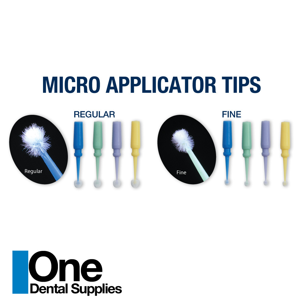 Dental Disposable Micro Applicator Fine Tips 2500 pcs
