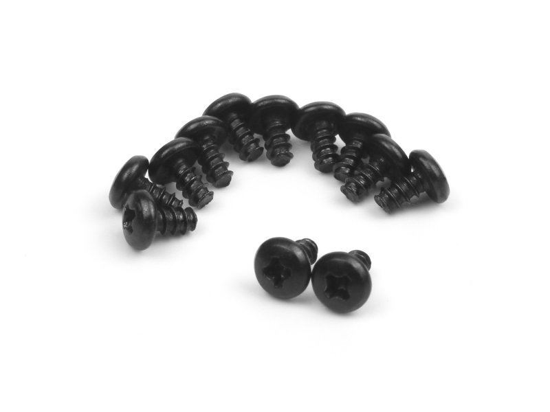 BlackZon - Pan Head Self Tapping Screws 2x4mm