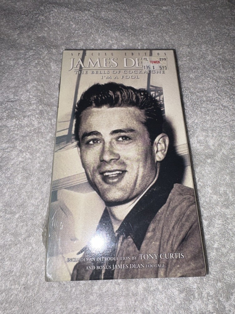 Special Edition James Dean VHS Tape Sealed