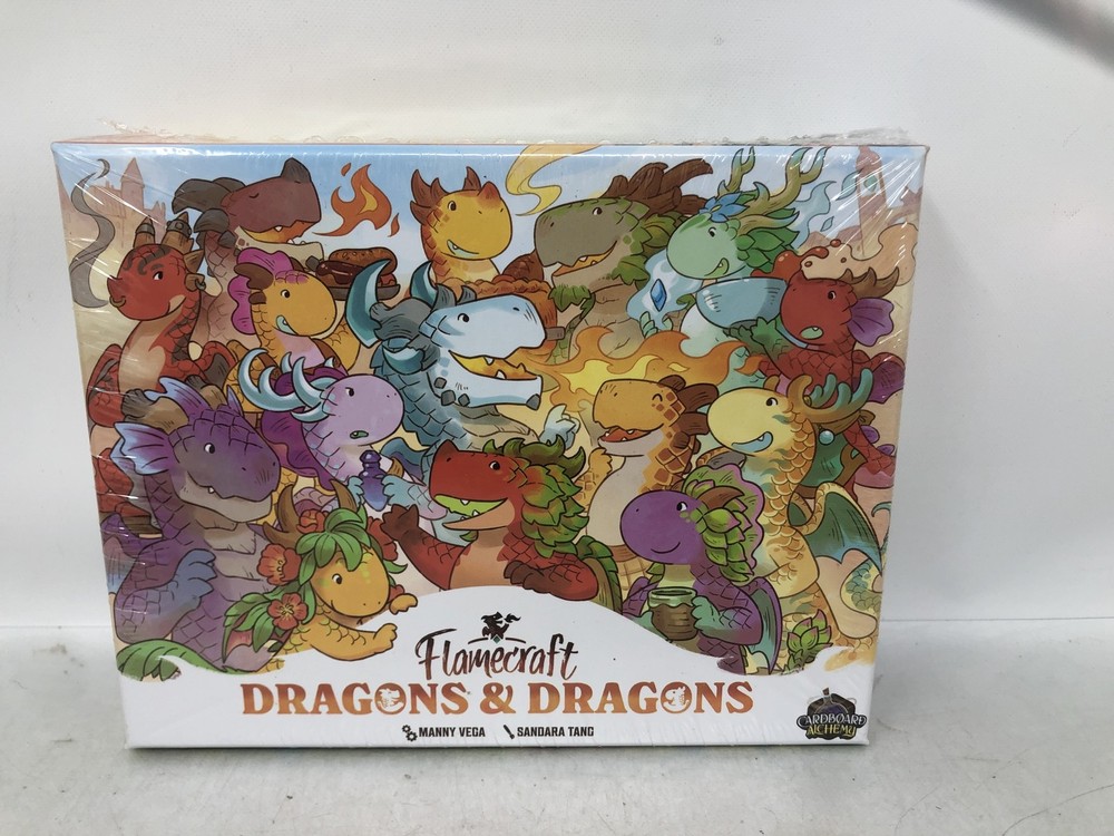 Flamecraft Dragons & Dragons Expansion Board Game