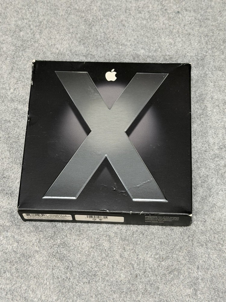 Apple Mac OS X Tiger MA453Z-A V10.4 Operating System Computer Software