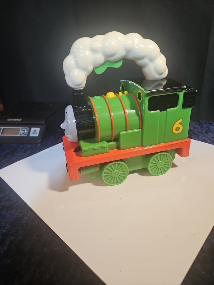 2009 Mattel Thomas Train Light-Up Talking Percy Flashlight with Sounds